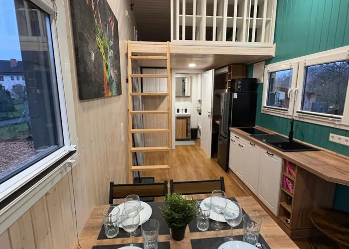 Ke-tiny Siedlung Haus Charlie Ferienhaus Oerlenbach